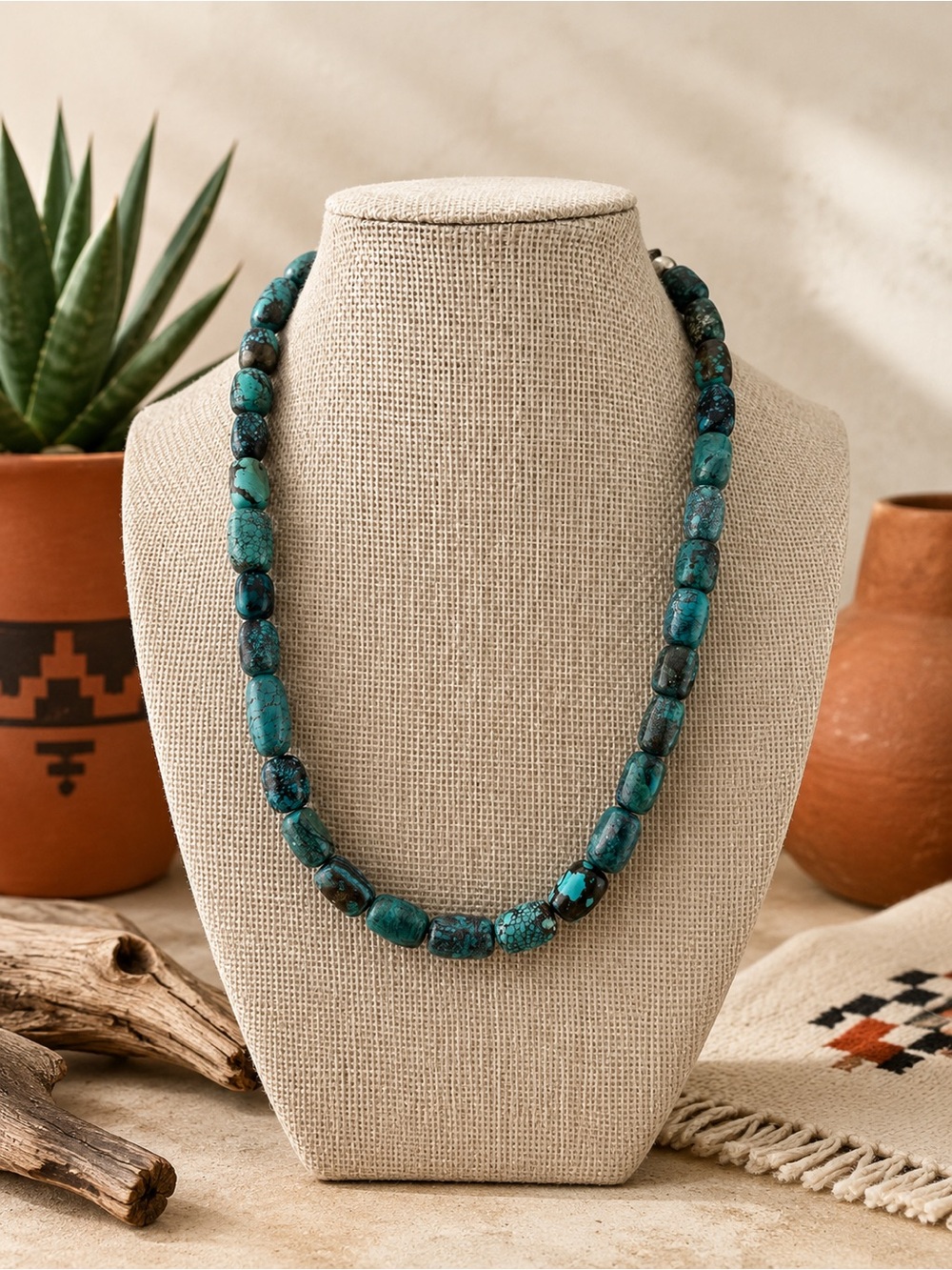 Turquoise Necklace 20’